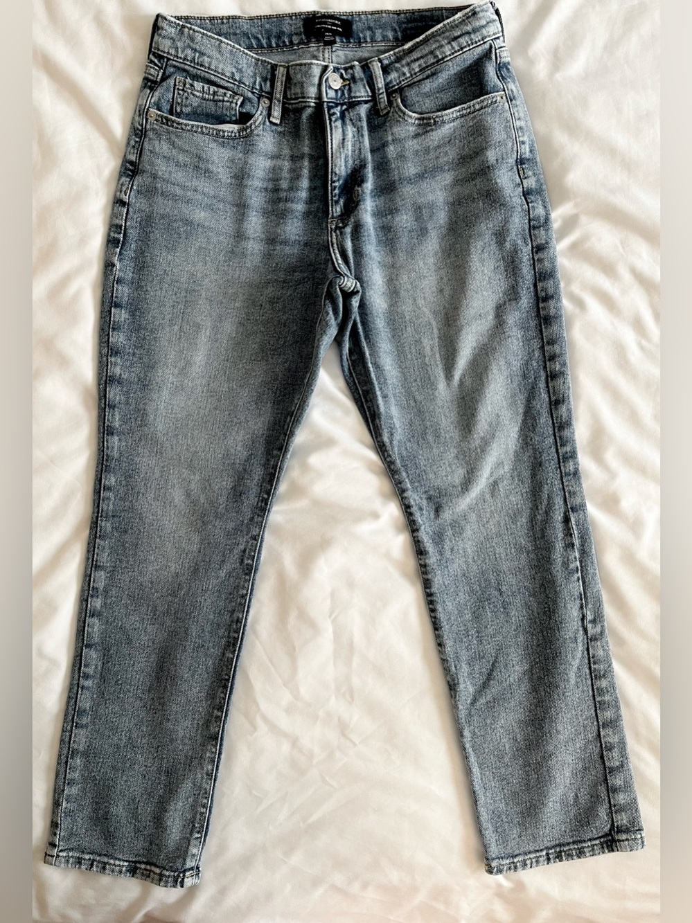 Banana Republic Light Blue Straight-Leg Jeans
